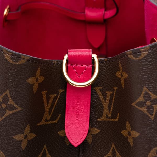 Pre-owned Louis Vuitton Monogram Neonoe MM Brown