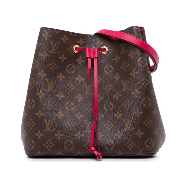 Pre-owned Louis Vuitton Monogram Neonoe MM Brown