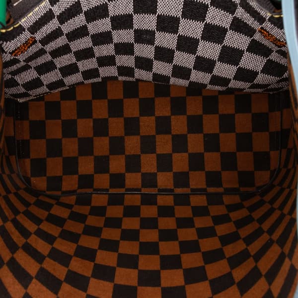 Pre-owned Louis Vuitton Limited Edition Damier Black White Neonoe MM Black