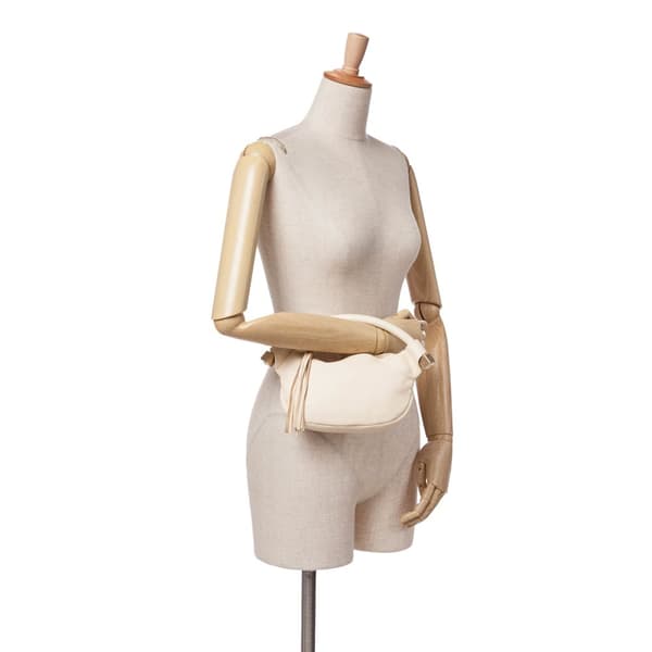 Pre-owned Chanel CC Calfskin Tassel Hobo Brown