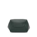 Miniatyrbild 3 av 10: Pre-owned Celine Medium Leather Seau Sangle Bucket Green