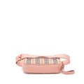 Miniatyrbild 3 av 10: Pre-owned Burberry Haymarket Check Canvas 1983 Link Belt Bag Brown