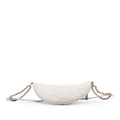 Miniatyrbilde 3 av 9: Pre-owned Chanel CC Quilted Lambskin Studded Logo Belt Bag White