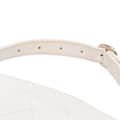 Miniatyrbilde 8 av 9: Pre-owned Chanel CC Quilted Lambskin Studded Logo Belt Bag White