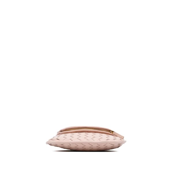 Pre-owned Bottega Veneta Small Nappa Intrecciato Gemelli Hobo Pink