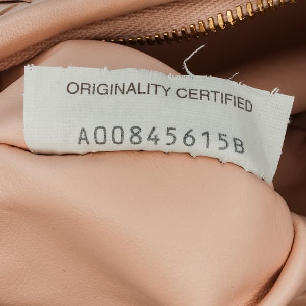 Pre-owned Bottega Veneta Small Nappa Intrecciato Gemelli Hobo Pink