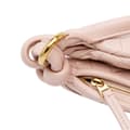 Pikkukuva 10 / 10: Pre-owned Bottega Veneta Small Nappa Intrecciato Gemelli Hobo Pink