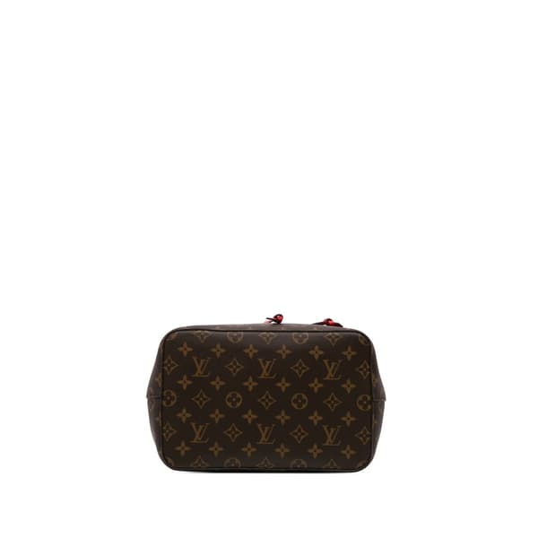 Pre-owned Louis Vuitton Monogram Braided Neonoe MM Brown