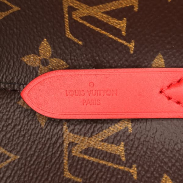 Pre-owned Louis Vuitton Monogram Braided Neonoe MM Brown