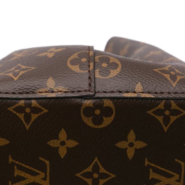 Pre-owned Louis Vuitton Monogram Braided Neonoe MM Brown