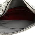 Pikkukuva 4 / 9: Pre-owned Valentino Metallic Craquele Nappa Rockstud Spike Belt Bag Silver
