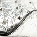 Pikkukuva 8 / 9: Pre-owned Valentino Metallic Craquele Nappa Rockstud Spike Belt Bag Silver