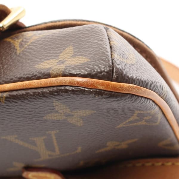 Pre-owned Louis Vuitton Monogram Pochette Marelle PM Brown