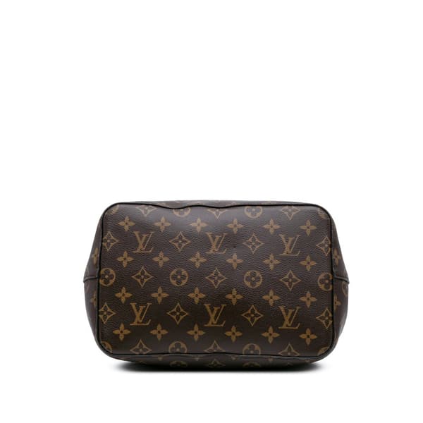 Pre-owned Louis Vuitton Monogram Braided Neonoe MM Brown