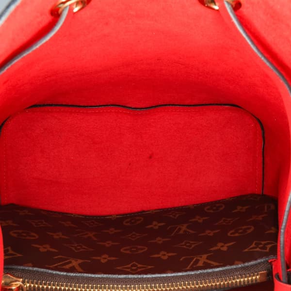 Pre-owned Louis Vuitton Monogram Braided Neonoe MM Brown