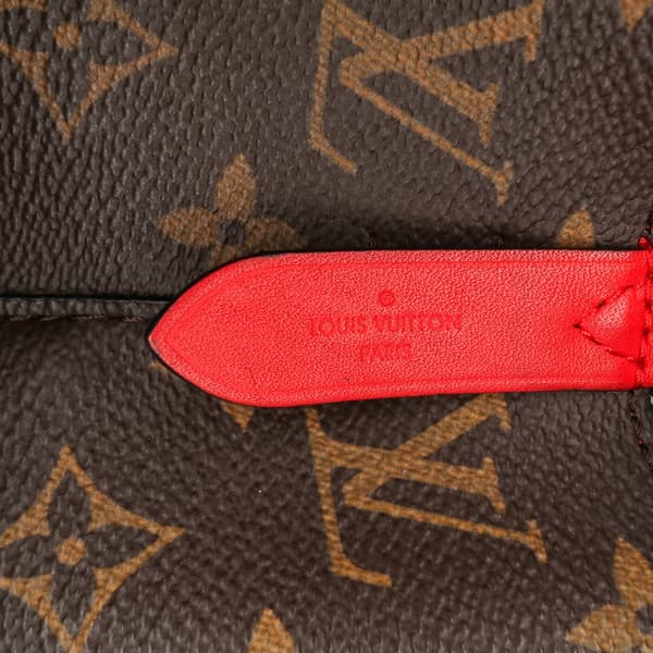 Pre-owned Louis Vuitton Monogram Braided Neonoe MM Brown