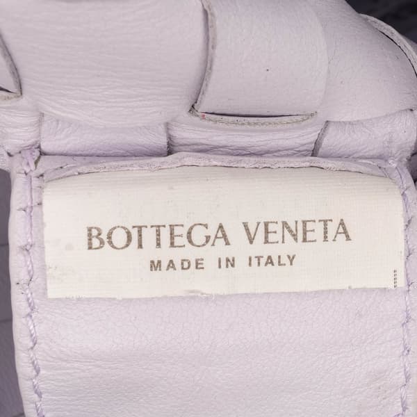Pre-owned Bottega Veneta Limited Edition Murano Glass Lambskin Intrecciato Sardine Purple