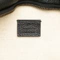 Miniatyrbillede 5 af 10: Pre-owned Gucci Grained Calfskin Logo Belt Bag Black