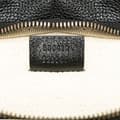 Miniatyrbillede 6 af 10: Pre-owned Gucci Grained Calfskin Logo Belt Bag Black