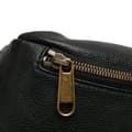 Miniatyrbillede 7 af 10: Pre-owned Gucci Grained Calfskin Logo Belt Bag Black