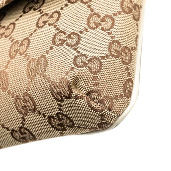 Pre-owned Gucci GG Canvas Belt Bag Brown