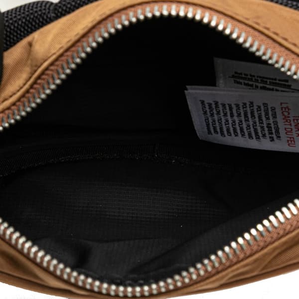 Pre-owned Burberry Nylon Logo Cannon Belt Bag Brown
