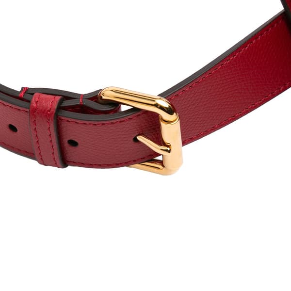 Pre-owned Fendi Zucca Embossed Leather F is Fendi Convertible Belt Bag Brown