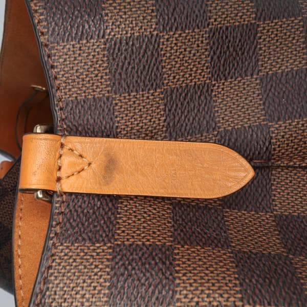 Pre-owned Louis Vuitton Damier Ebene Neonoe MM Brown