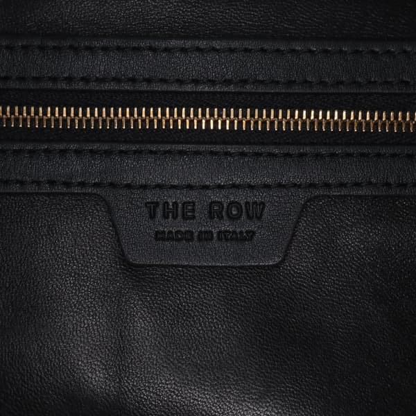 Pre-owned The Row Leather North South Allie Shoulder Bag Black