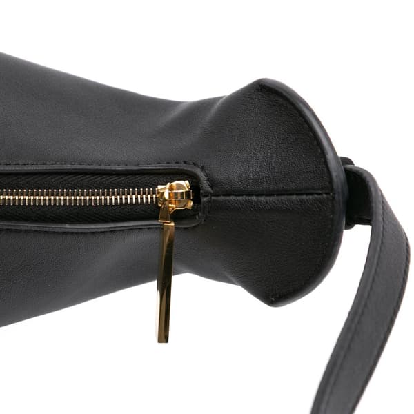 Pre-owned The Row Leather North South Allie Shoulder Bag Black