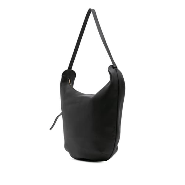 Pre-owned The Row Leather North South Allie Shoulder Bag Black