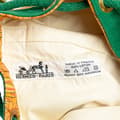 Pikkukuva 5 / 10: Pre-owned Hermès Toile Les Perroquets Bucket Bag Orange