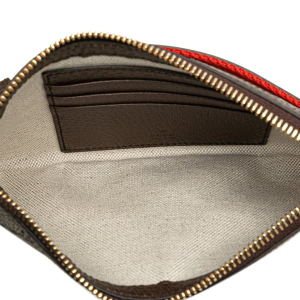 Pre-owned Gucci Mini GG Supreme Blondie Belt Bag Brown