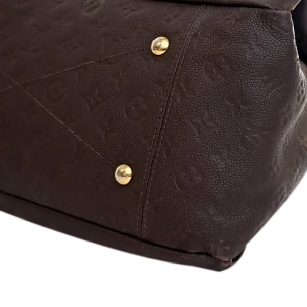 Pre-owned Louis Vuitton Monogram Empreinte Artsy MM Brown