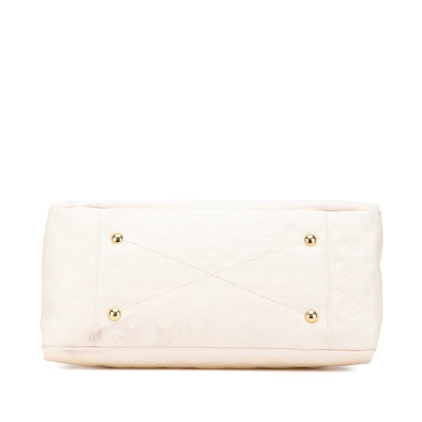 Pre-owned Louis Vuitton Monogram Empreinte Artsy MM White