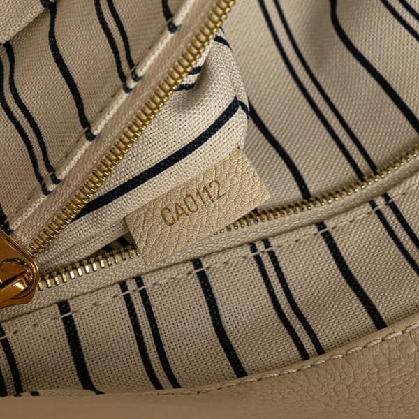 Pre-owned Louis Vuitton Monogram Empreinte Artsy MM White