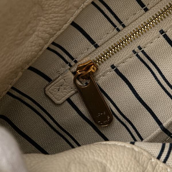 Pre-owned Louis Vuitton Monogram Empreinte Artsy MM White