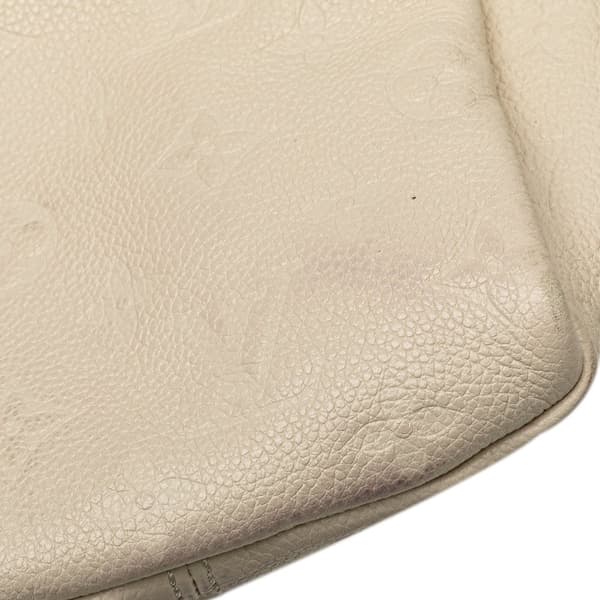 Pre-owned Louis Vuitton Monogram Empreinte Artsy MM White