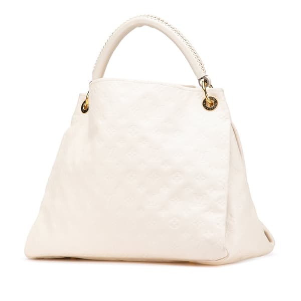 Pre-owned Louis Vuitton Monogram Empreinte Artsy MM White