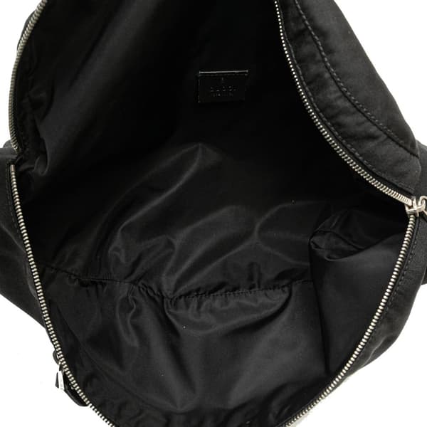 Pre-owned Gucci Nylon Belt Bag Black