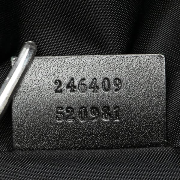 Pre-owned Gucci Nylon Belt Bag Black