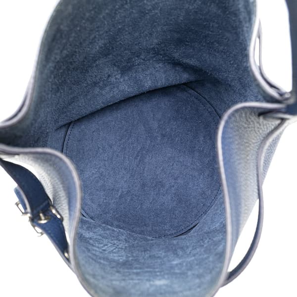 Pre-owned Celine Leather Big Bag Bucket Blue