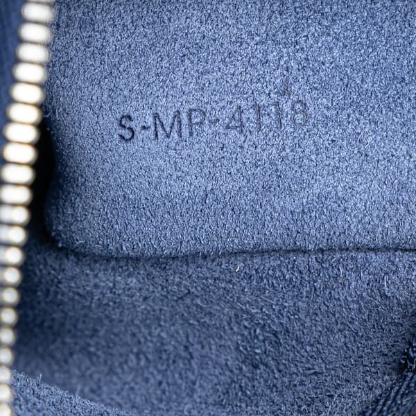 Pre-owned Celine Leather Big Bag Bucket Blue