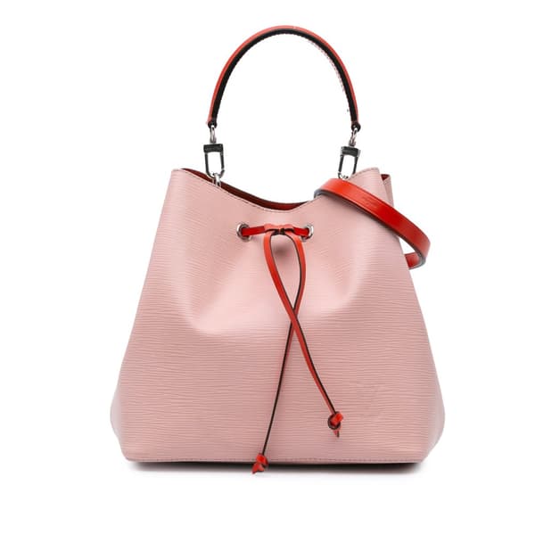 Pre-owned Louis Vuitton Epi Neonoe MM Pink