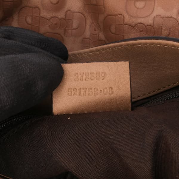 Pre-owned Gucci Leather Horsebit Hobo Brown