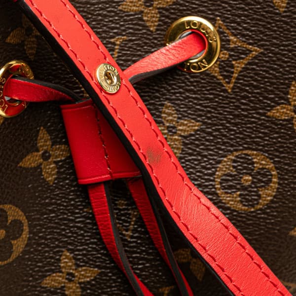 Pre-owned Louis Vuitton Monogram Neonoe MM Brown