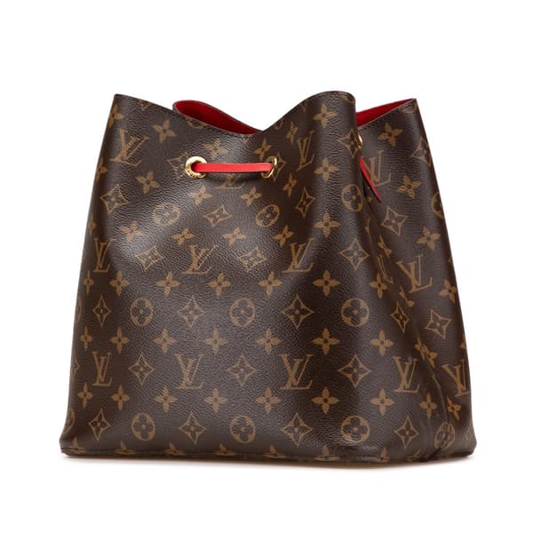 Pre-owned Louis Vuitton Monogram Neonoe MM Brown