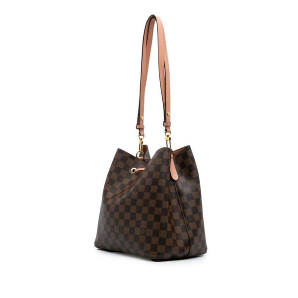 Pre-owned Louis Vuitton Damier Ebene NeoNoe MM Brown