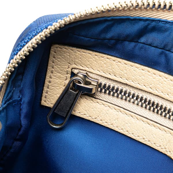 Pre-owned Gucci GG Nylon Off The Grid Belt Bag Blue