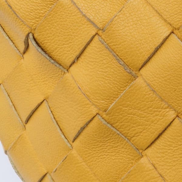 Pre-owned Bottega Veneta Mini Nappa Intrecciato Jodie Yellow